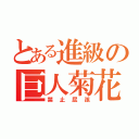 とある進級の巨人菊花（禁止屁孩）