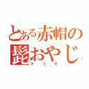 とある赤帽の髭おやじ（マリオ）