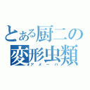 とある厨二の変形虫類（アメーバ）