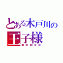 とある木戸川の王子様（貴志部大河）