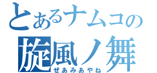 とあるナムコの旋風ノ舞（ぜあみあやね）