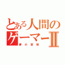 とある人間のゲーマー伝説Ⅱ（夢の冒険）