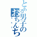 とある男子のおちんちん（ちんこ）