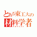 とある東工大の材料学者（アルケミスト）