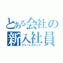 とある会社の新入社員（エリートスタッフ）