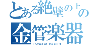 とある絶壁の上の金管楽器（Ｔｒｕｍｐｅｔ ｏｆ ｔｈｅ ｃｌｉｆｆ）