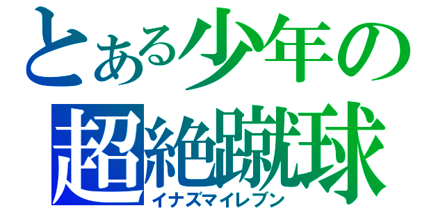 とある少年の超絶蹴球（イナズマイレブン）