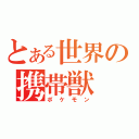 とある世界の携帯獣（ポケモン）