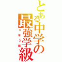 とある中学の最強学級（３年３組）