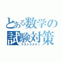 とある数学の試験対策（テストスタディ）