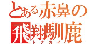 とある赤鼻の飛翔馴鹿（トナカイ）