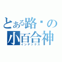 とある路过の小百合神（インデックス）