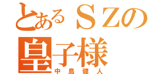 とあるＳＺの皇子様（中島健人）