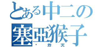 とある中二の塞亞猴子（叼炸天）