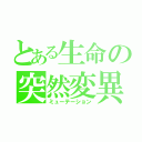 とある生命の突然変異（ミューテーション）