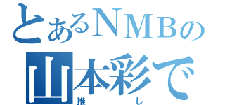 とあるＮＭＢの山本彩です（推し）