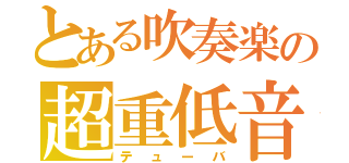 とある吹奏楽の超重低音（テューバ）