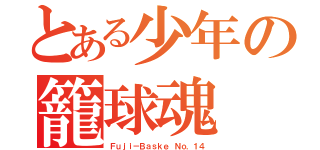 とある少年の籠球魂（Ｆｕｊｉ－Ｂａｓｋｅ Ｎｏ．１４）