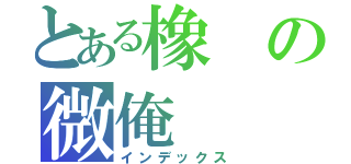 とある橡の微俺（インデックス）