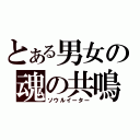 とある男女の魂の共鳴（ソウルイーター）