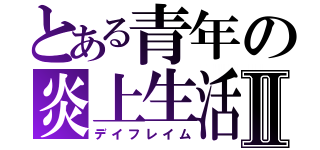 とある青年の炎上生活Ⅱ（デイフレイム）