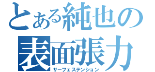 とある純也の表面張力（サーフェステンション）