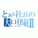 とある社長の大口径砲Ⅱ（ＯＩＧＡＭＩ）