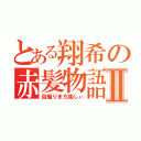 とある翔希の赤髪物語Ⅱ（自撮りまぢ楽しぃ）