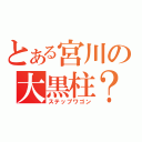 とある宮川の大黒柱？？（ステップワゴン）