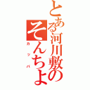 とある河川敷のそんちょう（カッパ）