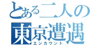 とある二人の東京遭遇（エンカウント）