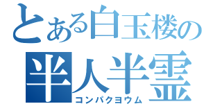 とある白玉楼の半人半霊（コンパクヨウム）