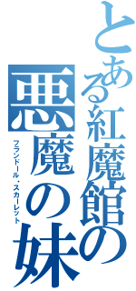 とある紅魔館の悪魔の妹（フランドール・スカーレット）