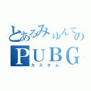 とあるみゅんてゃのＰＵＢＧ（カスタム）