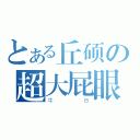 とある丘硕の超大屁眼（牛Ｂ）