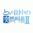 とある田中の突然叫換Ⅱ（ドカン）