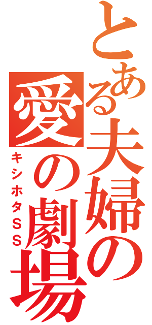 とある夫婦の愛の劇場（キシホタＳＳ）