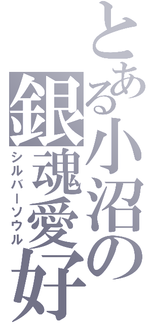 とある小沼の銀魂愛好（シルバーソウル）