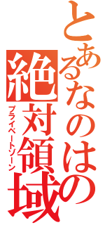 とあるなのはの絶対領域（プライベートゾーン）