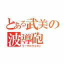 とある武美の波導砲（リーサルウェポン）