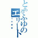 とあるふゆのエリート疑惑（この野郎）