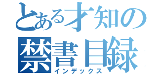 とある才知の禁書目録（インデックス）