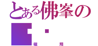 とある佛峯の翱鏊（極翔）