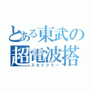 とある東武の超電波搭（スカイツリー）