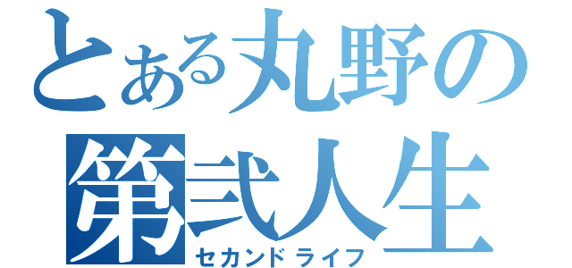 とある丸野の第弐人生（セカンドライフ）