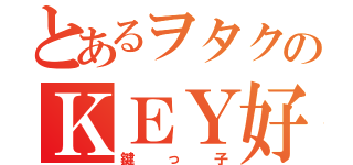 とあるヲタクのＫＥＹ好き（鍵っ子）