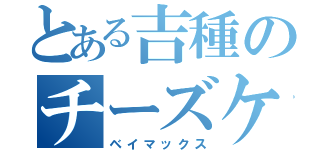 とある吉種のチーズケーキ（ベイマックス）