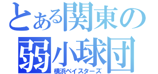 とある関東の弱小球団（横浜ベイスターズ）