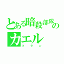 とある暗殺部隊のカエル（フラン）