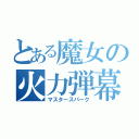 とある魔女の火力弾幕（マスタースパーク）